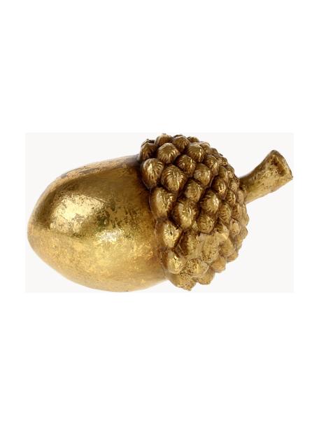 Pieza decorativa bellota Eichel, Cerámica, Dorado, An 22 x Al 14 cm