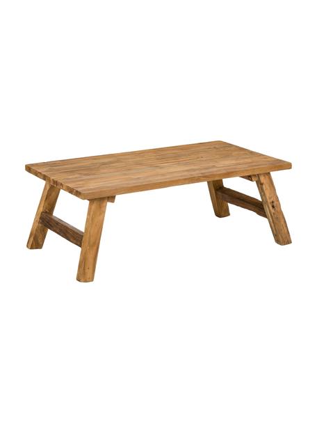Konferenční stolek z recyklovaného teakového dřeva Lawas, Přírodní teakové dřevo, Teakové dřevo, Š 120 cm, H 70 cm