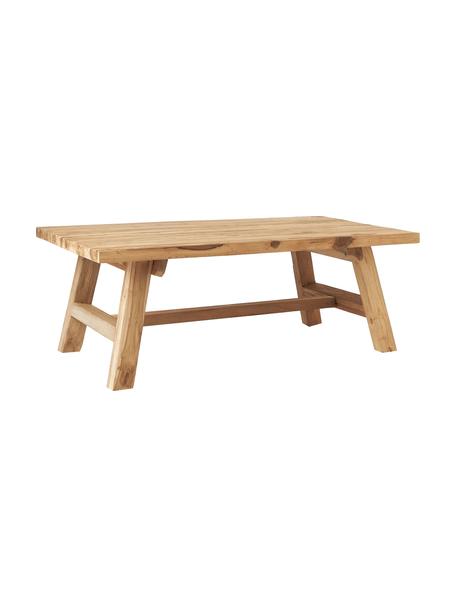 Table basse en bois de teck Lawas, Bois de teck, finition naturelle, Bois de teck, larg. 120 x haut. 45 cm