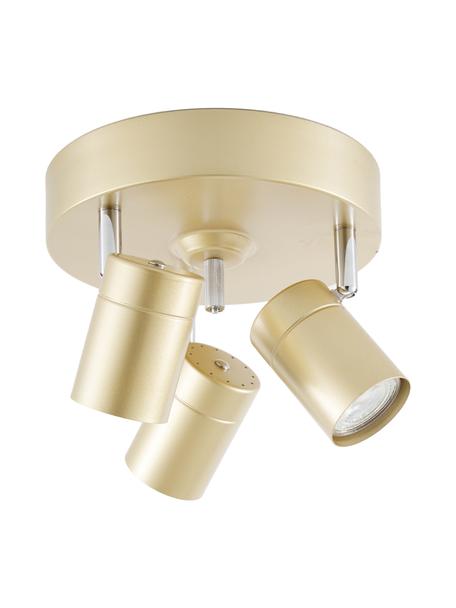 Menší stropná lampa Correct, Odtiene zlatej, Ø 20 x V 14 cm