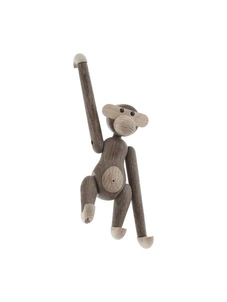 Dizajnová dekorácia z dubového dreva Monkey, Dubové drevo, lakované, s FSC certifikátom, Dubové drevo, Š 20 x V 19 cm