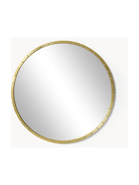 Okrągłe lustro ścienne Alaia, Odcienie złotego, Ø 82 cm