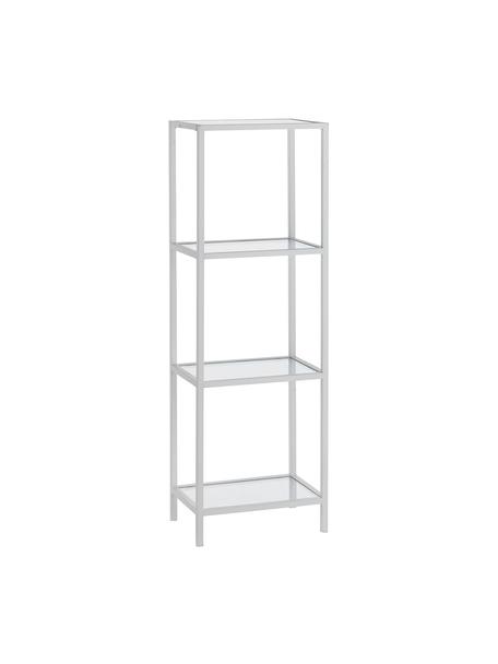 Étagère de salle de bains Sirk, Blanc, larg. 36 x haut. 113 cm