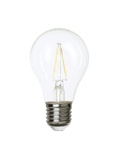 E27 žiarovka, hrejivá biela, 1 ks, Priehľadná, Ø 6 x V 11 cm, 1 ks