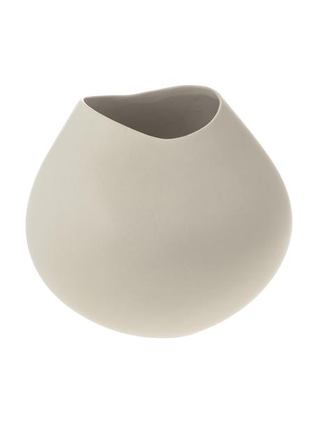 Handgemaakte vaas Opium van keramiek, Keramiek, Crèmewit, Ø 29 x H 28 cm