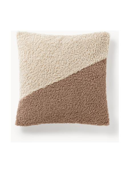 Grote teddy kussenhoes Mateo, 100% polyester  (teddyvacht)

Het materiaal dat in dit product is gebruikt, is getest op schadelijke stoffen en gecertificeerd volgens STANDARD 100 door OEKO-TEX®, 22.HCN.34554., Lichtbeige, beige, B 60 x H 60 cm