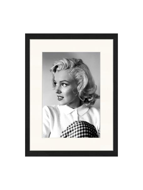 Oprawiony druk cyfrowy Marilyn Monroe, Marilyn Monroe, S 33 x W 43 cm