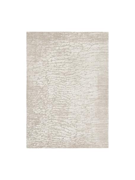 Tapis beige/gris clair en coton tufté main Imani, Beige, gris clair, larg. 80 x long. 150 cm (taille XS)