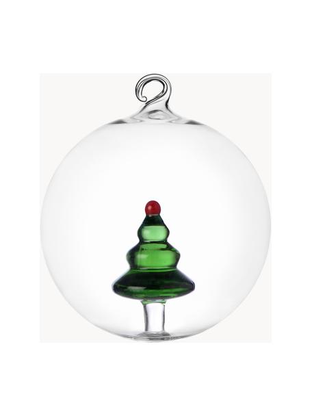 Palline di Natale fatte a mano Woodland Tales 2 pz, Vetro borosilicato, Albero di Natale, Ø 8 cm