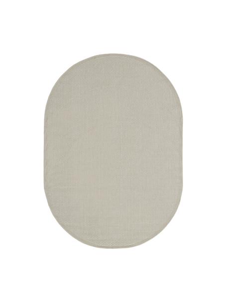 Tappeto ovale da interno-esterno color beige Toronto, 100% polipropilene, Beige, Larg. 160 x Lung. 230 cm, (taglia M)