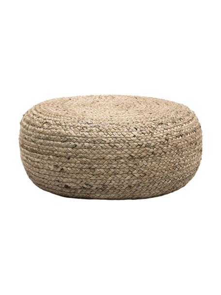 Ručne vyrobená taburetka z juty Bono, Hnedá, Ø 58 cm, V 21 cm