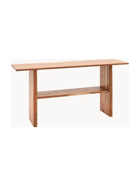 Konzolový stolek z akáciového dřeva Borden, Akátové dřevo, Akáciové dřevo, Š 160 cm, V 75 cm