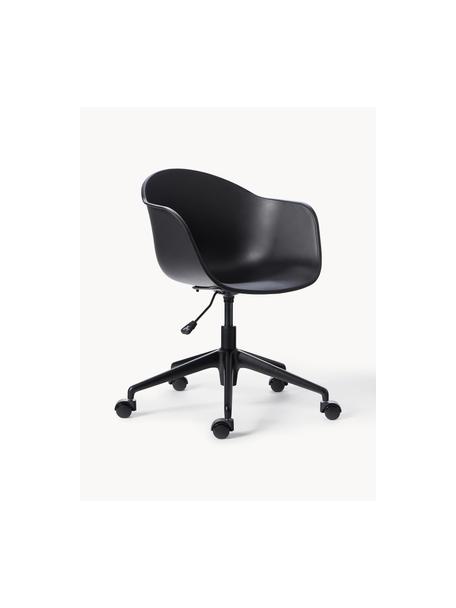 Kancelárska stolička Claire, Čierna, Š 66 x H 60 cm