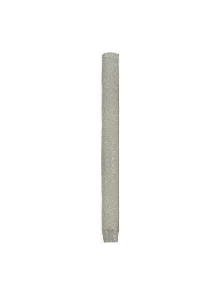 Stolní svíčky Flair, 3 ks, Vosk, Stříbrná, Ø 3 cm, V 27 cm
