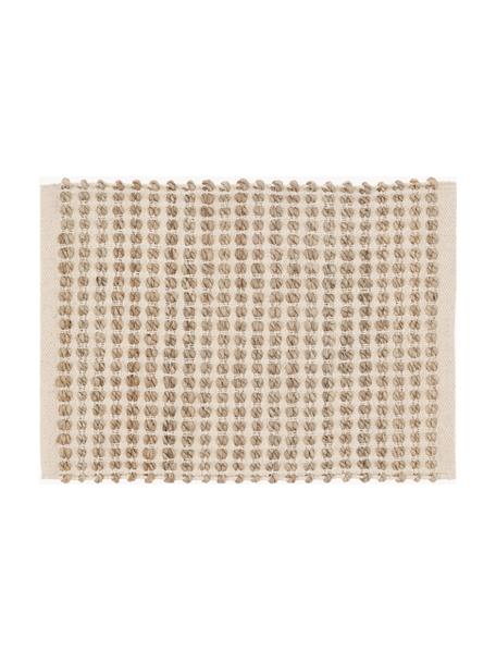 Tischsets Rustic, 4 Stück, 52 % Jute, 48 % Baumwolle, Beige, B 33 x L 48 cm