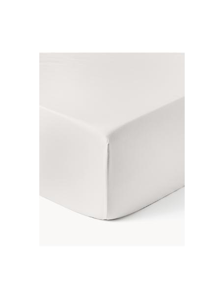 Boxspring-Spannbettlaken Premium, Baumwollsatin, Webart: Satin Fadendichte 400 TC,, Hellgrau, B 90 x L 200 cm, H 35 cm