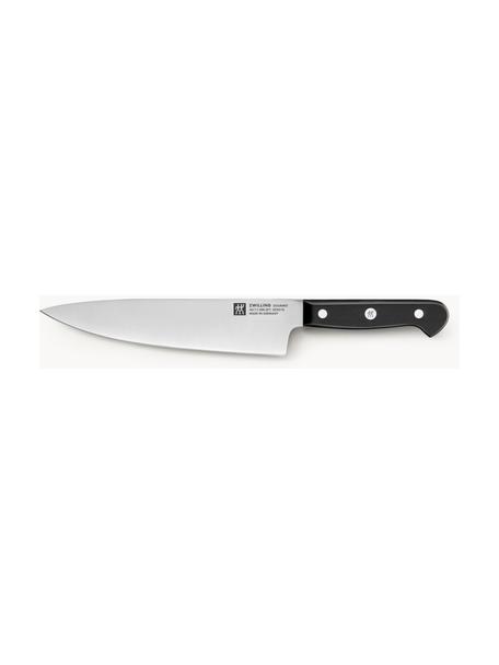 Kochmesser Gourmet, Griff: Kunststoff, Silberfarben, Schwarz, L 32 cm