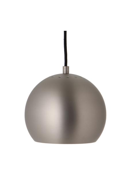Malé závěsné svítidlo ve tvaru koule Ball, Odstíny ocele, bílá, černá, Ø 18 cm, V 16 cm