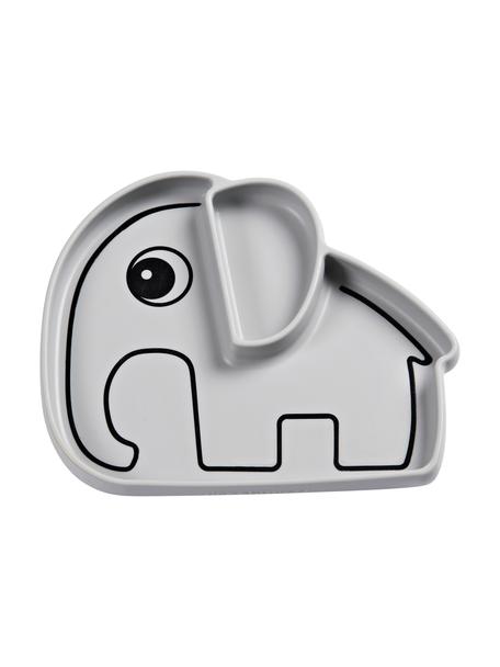 Plato infantil Stick & Stay Elphee, Silicona, apta para alimentos
La silicona es suave y duradera, resistente al calor y adecuada para su uso en microondas, hornos y congeladores., Gris, An 21 x Al 3 cm