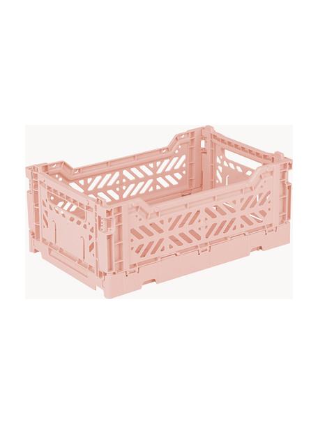 Caja plegable Mini, 27 cm, Plástico, Rosa claro, An 27 x F 17 cm