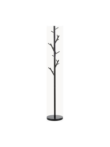 Perchero de pie Tree, Acero con pintura en polvo, Negro, Al 170 cm