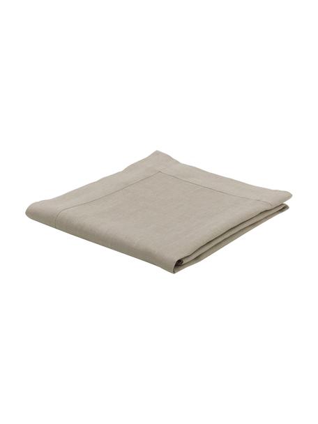 Mantel de lino Alanta, Gris, De 6 a 10 comensales (An 160 x L 250 cm)