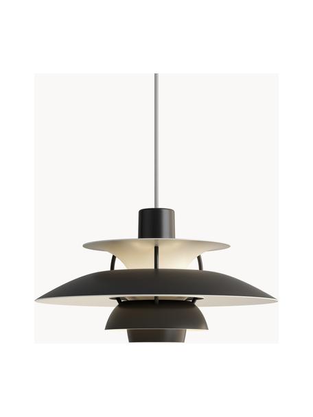 Hanglamp PH 5 Mini, Lampenkap: gecoat metaal, Zwart, Ø 30 x H 16 cm