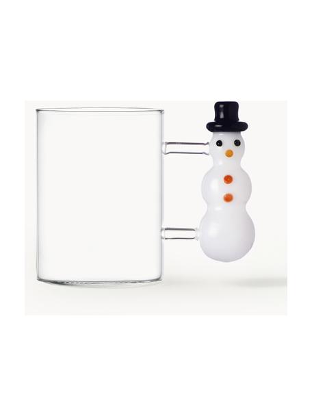 Handgefertigte Tasse Christmas Tales, Borosilikatglas

Entdecke die Vielseitigkeit von Borosilikatglas für Dein Zuhause! Borosilikatglas ist ein hochwertiges, zuverlässiges und robustes Material. Es zeichnet sich durch seine aussergewöhnliche Hitzebeständigkeit aus und ist daher ideal für Deinen heissen Tee oder Kaffee. Im Vergleich zu herkömmlichem Glas ist Borosilikatglas widerstandsfähiger gegen Brüche und Risse und somit ein sicherer Begleiter in Deinem Zuhause., Transparent, Weiss, Ø 8 x H 12 cm, 500 ml