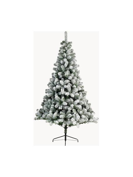 Albero di Natale artificiale innevato North Pole, Verde, bianco, Ø 97 x Alt. 150 cm