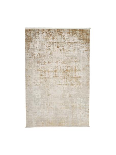 Dywan z frędzlami i połyskiem Cordoba, Odcienie beżowego, S 80 x D 150 cm (Rozmiar XS)