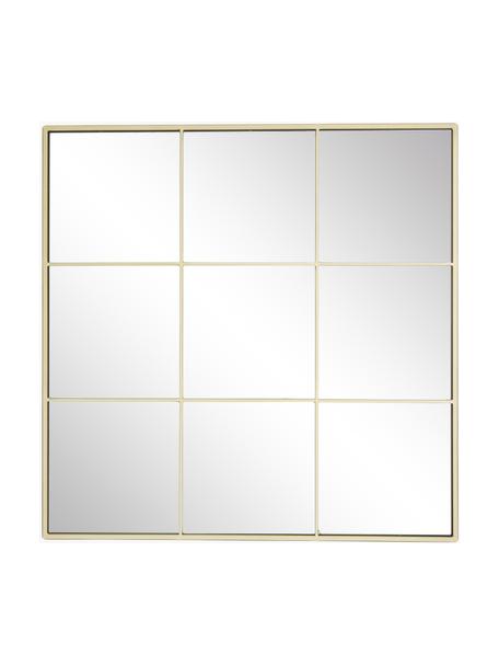 Nástěnné zrcadlo Clarita, Zlatá, Š 70 cm, V 70 cm