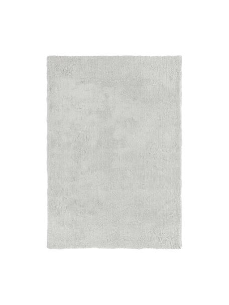 Alfombra de pelo largo Leighton, Parte superior: microfibra (100% poliéste, Reverso: 70% poliéster, 30% algodó, Gris claro-beige, An 120 x L 180 cm (Tamaño S)