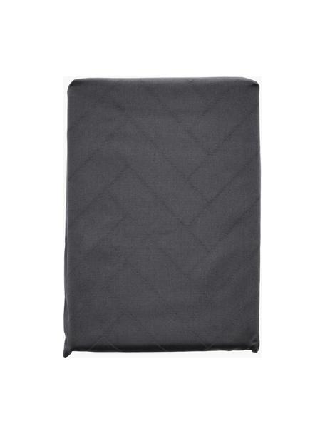 Mantel Tiles, diferentes tamaños, 100% algodón, Gris antracita, De 6 a 8 comensales (L 270 x An 140 cm)