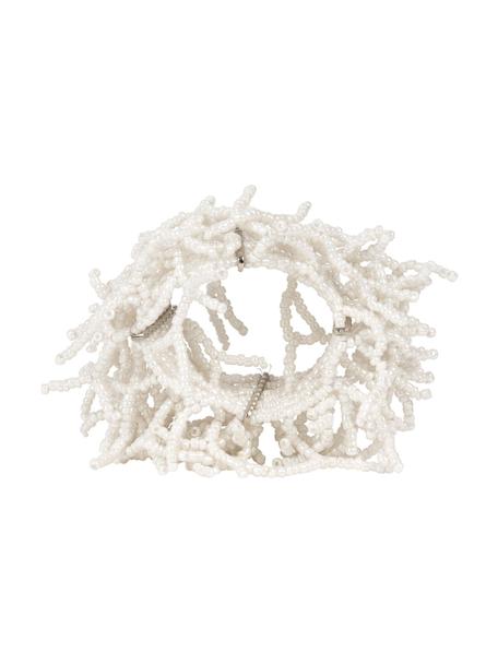 Portatovaglioli Estran 2 pz, Metallo, Beige, Ø 8