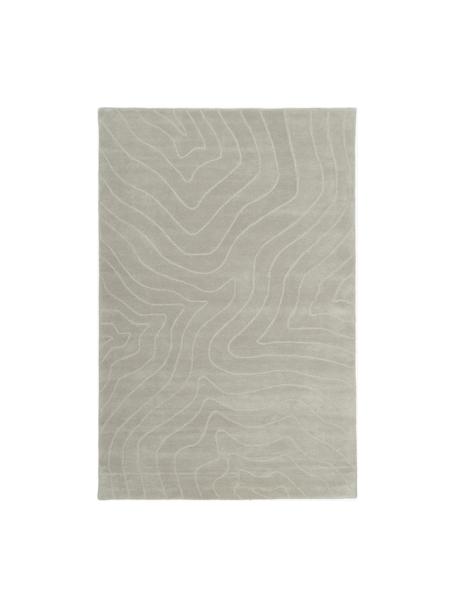 Ręcznie tuftowany dywan z wełny Aaron, Greige, S 200 x D 300 cm (Rozmiar L)