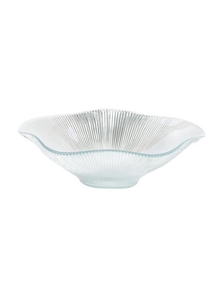 Bols en verre de forme organique Luce, 6 pièces, Verre, Transparent, Ø 23 x haut. 6 cm