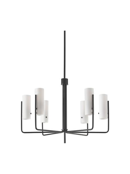 Grand lustre Vivian, Noir, Ø 65 x haut. 88 cm