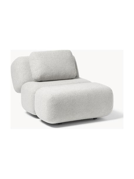 Sillón de borreguillo Caterpillar, Funda: borreguillo (100% poliést, Patas: plástico, Boreguillo gris claro, An 82 x F 118 cm