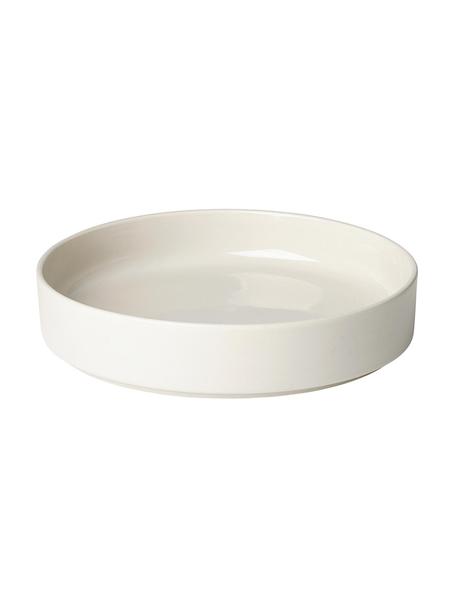 Hluboké talíře Pilar, 6 ks, Keramika, Tlumeně bílá, Ø 20 cm, V 4 cm