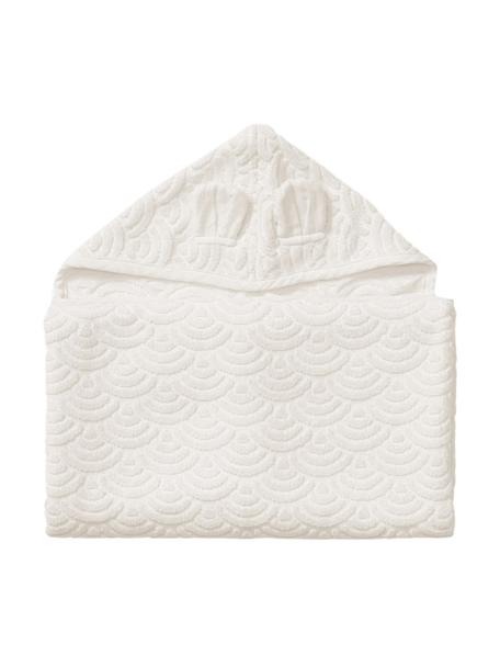 Babyhanddoek Rabbit van biokatoen, 100% biokatoen, GOTS-gecertificeerd, Crèmewit, B 70 x L 130 cm