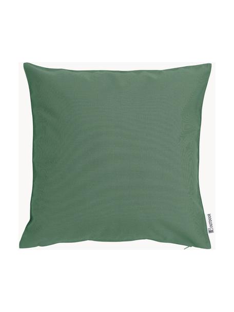 Outdoor kussen St. Maxime, met vulling, 100% polyester, Donkergroen, B 47 x L 47 cm