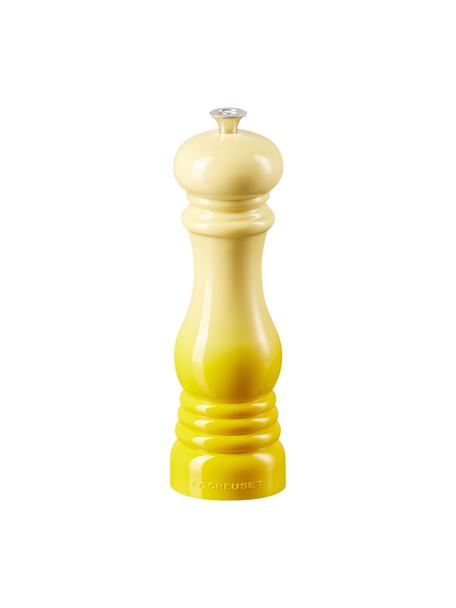 Molinillo de sal con mecanismo de cerámica Creuset, Estructura: plástico, Grinder: cerámica, Tonos amarillos brillante, Ø 6 x Al 21 cm