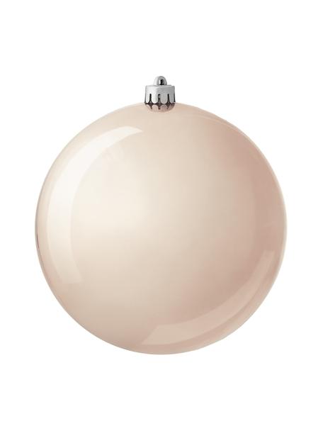 Breukvaste kerstbal Stix, Breukvaste kunststof, Roze, Ø 14 cm