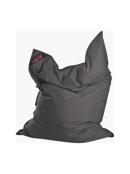 Großer Sitzsack Scuba, Bezug: 100 % Polypropylen, UV-be, Anthrazit, B 130 x H 170 cm