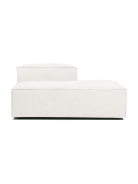 Ottomane-Modul Lennon, Bezug: 100% Polyester Der strapa, Gestell: Massives Kiefernholz, FSC, Webstoff Beige, B 150 x H 68 cm, Rückenlehne rechts