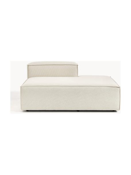 Diván modular Lennon, Tapizado: 100% poliéster Alta resis, Estructura: madera contrachapada de p, Patas: plástico Este producto es, Tejido blanco Off White, An 150 x F 123 cm, respaldo derecho