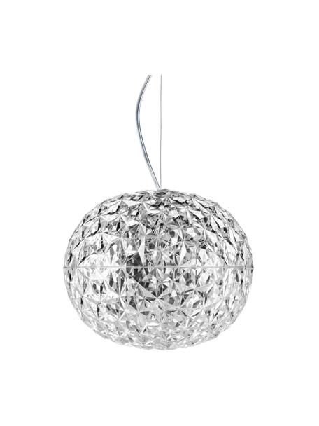 LED hanglamp Planet met diffuser, Lampenkap: thermoplastisch technopol, Transparant, Ø 31 x H 27 cm