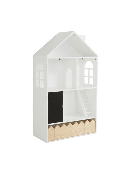 Speelhuis Mi Casa Su Casa, Grenenhout, MDF, Wit, zwart, 61 x 106 cm