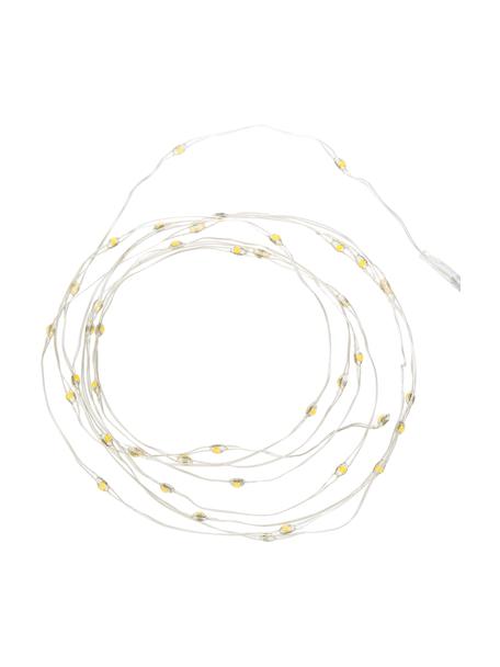 Ghirlanda a LED Wiry, bianco caldo, Plastica, Trasparente, Lung. 195 cm