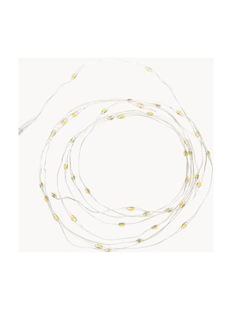 Guirlande lumineuse LED Wiry, blanc chaud, Plastique, métal, Transparent, L 195 cm